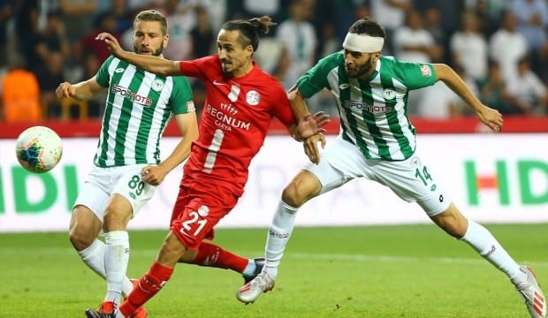 Konya'da gol düellosunda kazanan çıkmadı! 2-2
