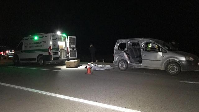 Konya'da hafif ticari araç kamyonla çarpıştı: 1 ölü, 3 yaralı