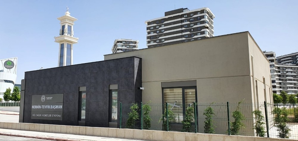 Konya’da hayırseverden 5 yıldızlı 112 Acil İstasyonu 