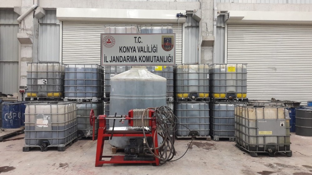 Konya’da kaçak akaryakıt operasyonu 