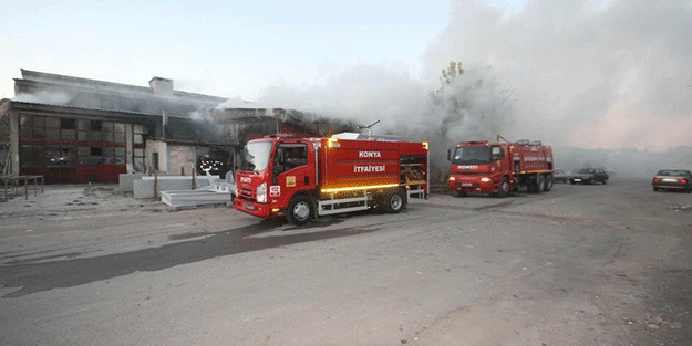 Konya'da korku dolu anlar