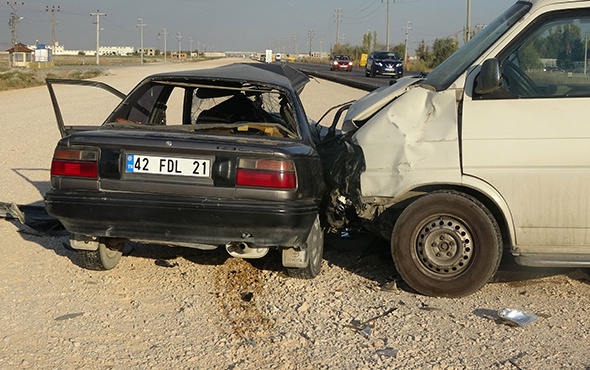 Konya'da korkunç kaza: Ölü ve yaralılar var!