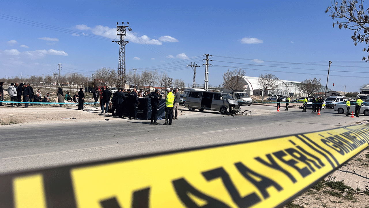 Konya'da otobüs ile tır çarpıştı: Ölü ve yaralılar var!
