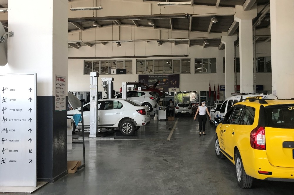 Konya’da otomobil servislerinde hareketlilik 