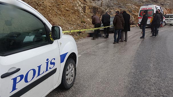 Konya'da otomobilinin yanında başından vurulmuş olarak bulundu