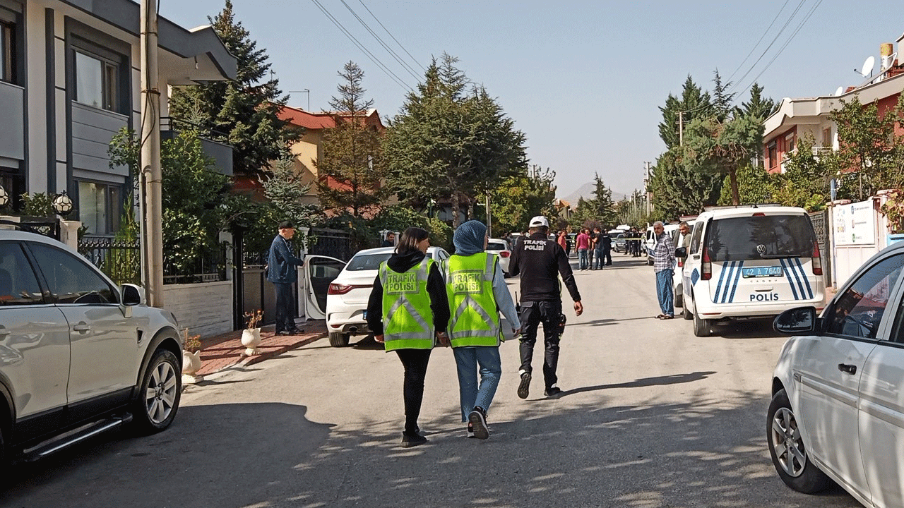Konya'da polise bıçaklı saldırı! Saldırgan yakalandı