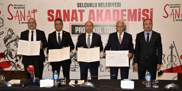 Konya'da sanata Selçuklu Yıldızı'nın imzası dokunacak