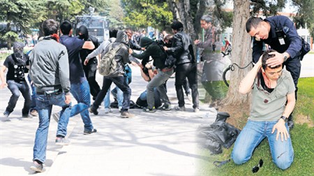 Konya'da Suriyeliler birbirine girdi! Çok sayıda yaralı var