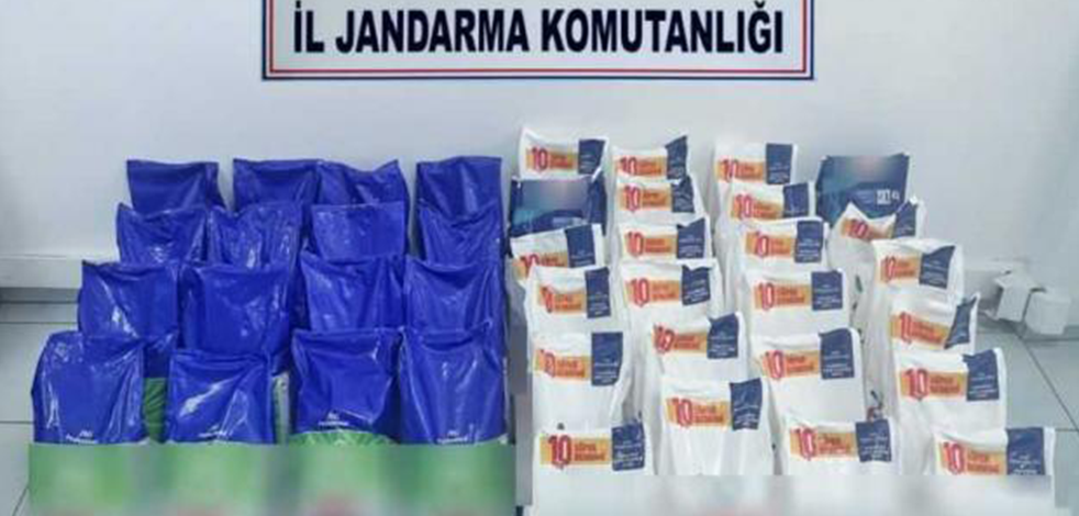 Konya'da tanınmış markaların paketlerine