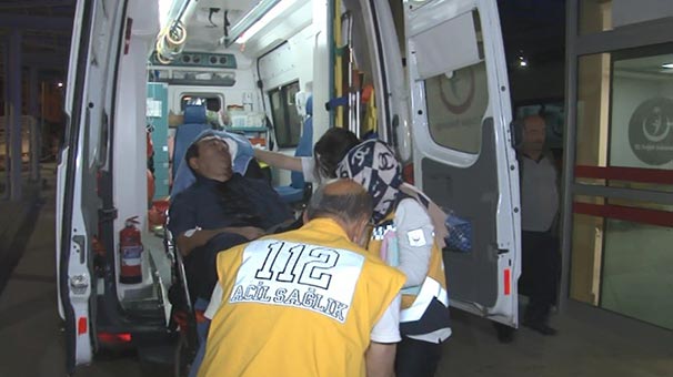 Konya'da telefonunu vermeyince kafasından bıçakla yaralandı