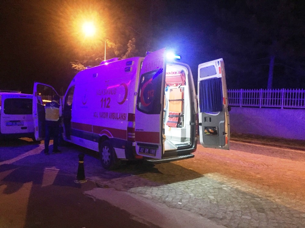 Konya’da trafik kazası: 1 yaralı 