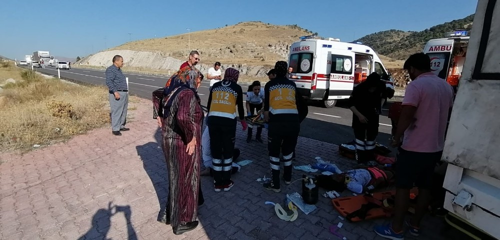 Konya’da trafik kazası: 4 yaralı 