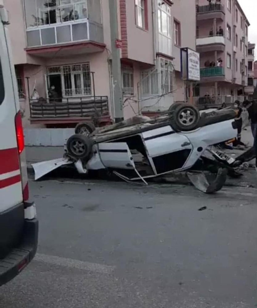 Konya’da trafik kazası: 4 yaralı 