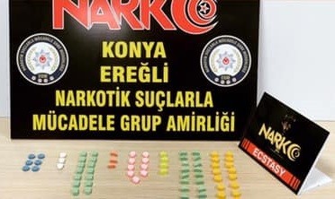 Konya’da uyuşturucu tacirlerine operasyon 