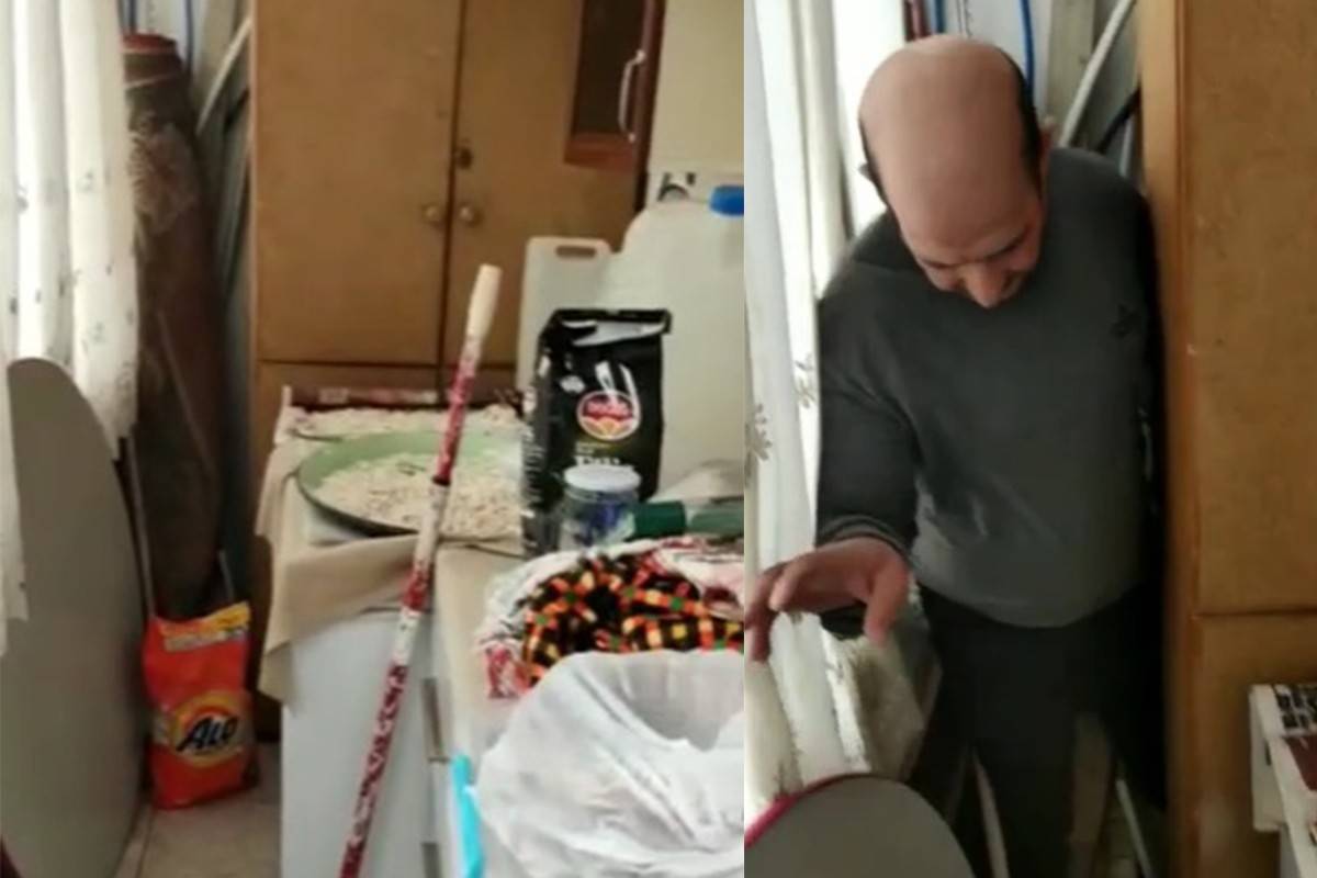Konya'daki FETÖ çatı davasının şüphelisi dolap arkasında yakalandı