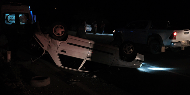 Konya'daki trafik kazasında 5 kişi yaralandı