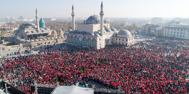 Konya’dan Filistin’e muhteşem destek