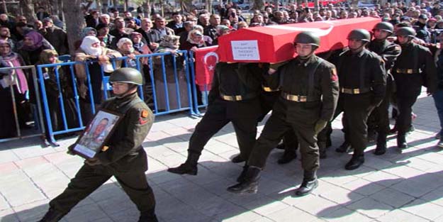 Konyalı şehidi son yolculuğuna on binler uğurladı