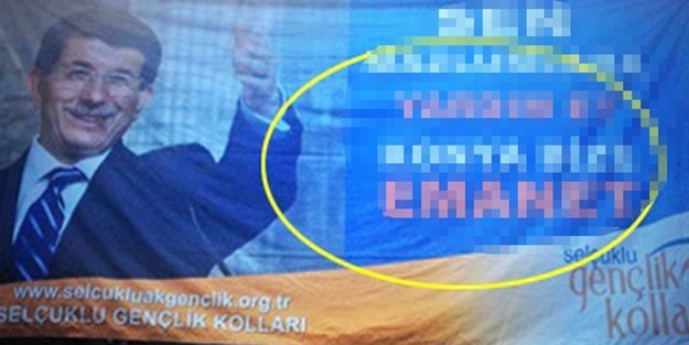 Konyalılar bu afişi konuşuyor!