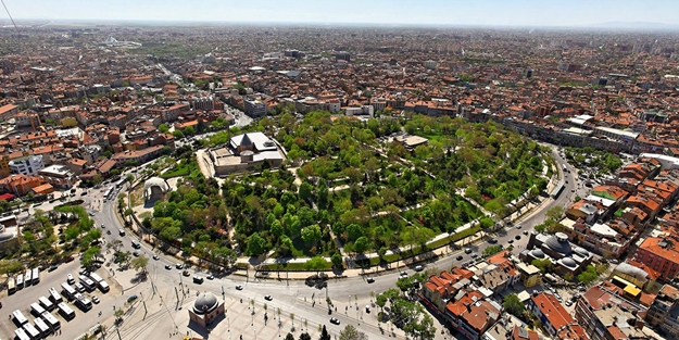 Konya'nın tek yüksek noktası: Alaaddin Tepesi