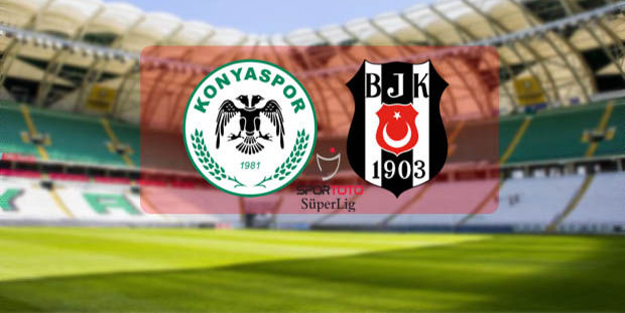 Konyaspor-Beşiktaş maçının muhtemel 11'leri