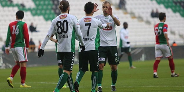 Konyaspor Cizrespor'u 7 bitirdi