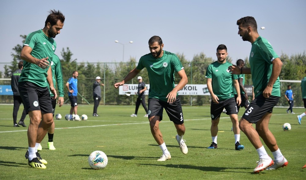Konyaspor, Galatasaray maçı hazırlıklarını tamamladı 