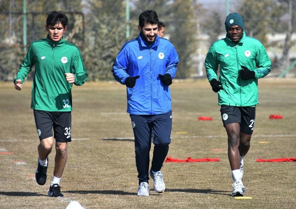 Konyaspor, Kayserispor hazırlıklarını sürdürüyor 