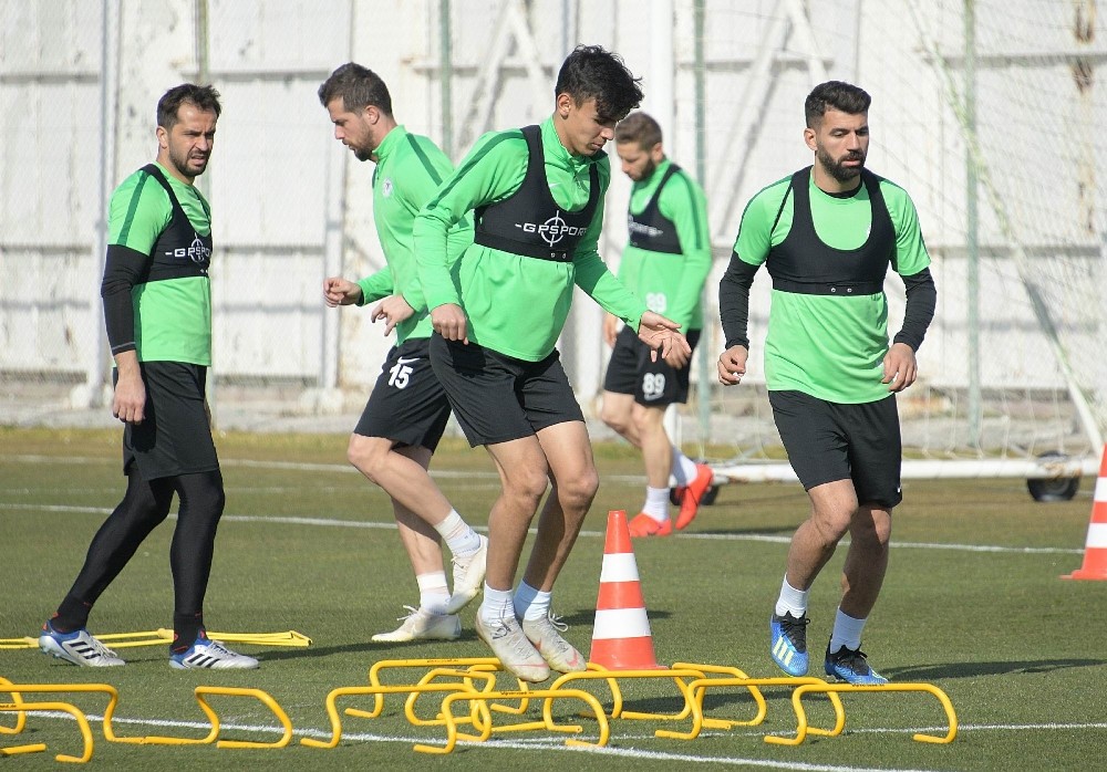Konyaspor, Kayserispor maçı hazırlıklarına devam etti 