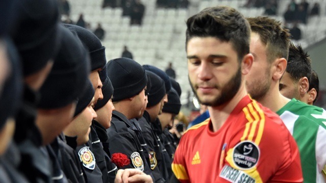 Konyaspor-Kayserispor maçında polise destek
