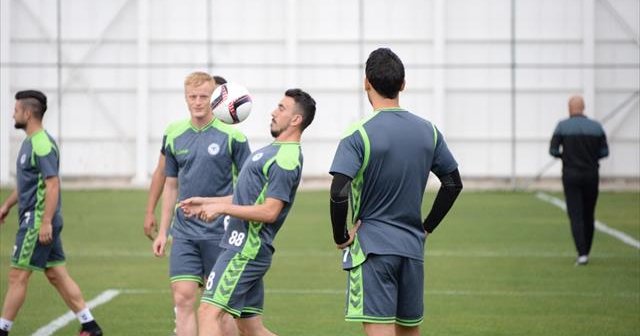 Konyaspor, Shakhtar maçı hazırlıklarını tamamladı