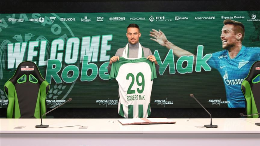 Konyaspor, Zenit'ten Robert Mak'ı transfer etti