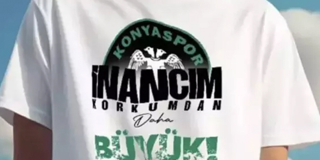 Konyaspor'dan ligin kaderini belirleyecek Galatasaray maçı öncesi müthiş hazırlık! Tişört bile bastırdılar...
