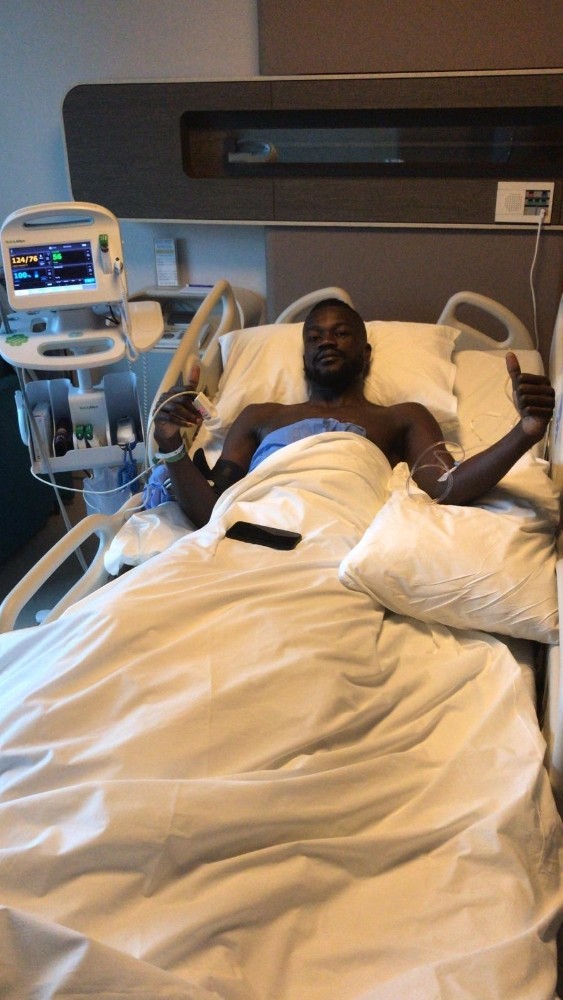 Konyasporlu Diagne ve kaleci Mücahit ameliyat oldu 