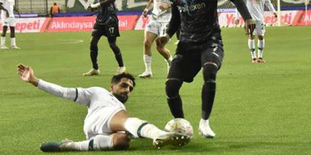 Konyaspor'un 6 maçlık serisi sona erdi