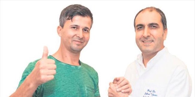 Kopan parmağına ayak parmağından nakil yapıldı