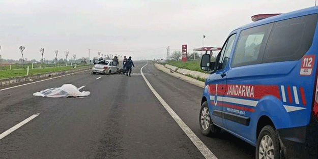 Köpeğe çarpmamak için hayatından oldu