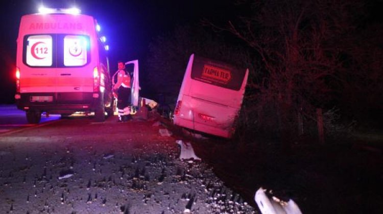 Köpeğe çarpmamak için kaza yaptı: 15 yaralı