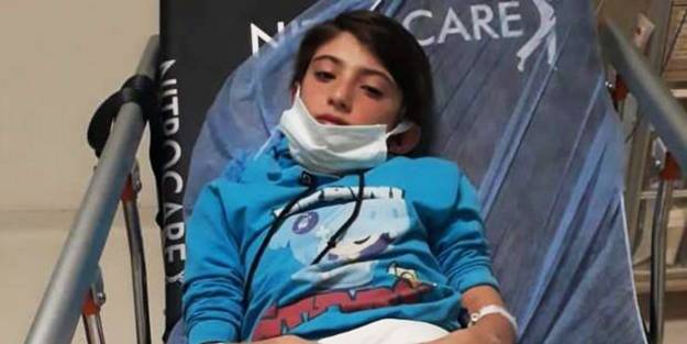 Köpekten kaçarken bahçe duvarından düştü