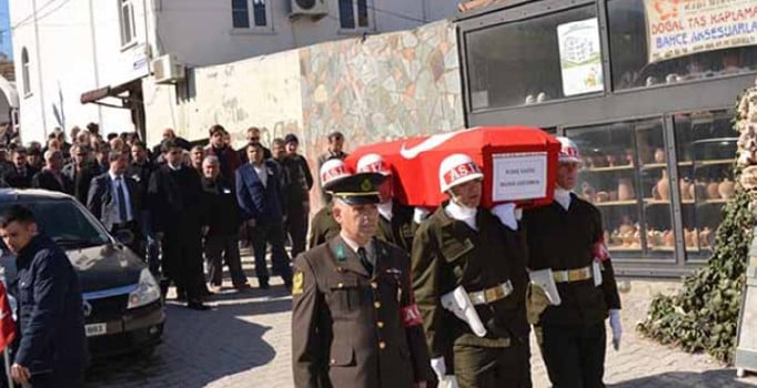 Kore gazisi Çanakkale’de toprağa verildi