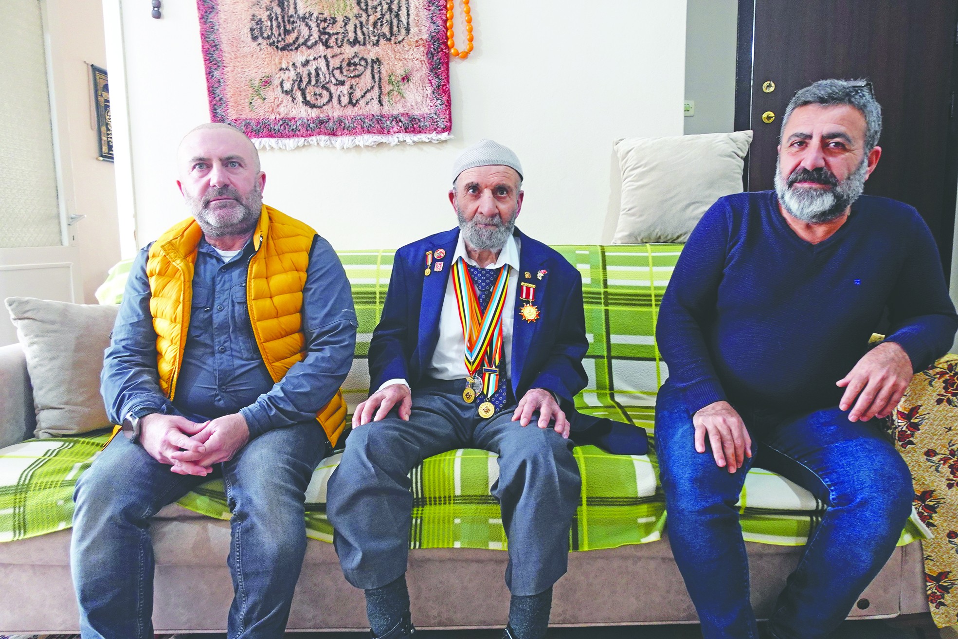 Kore gazisi temel dedenin tek isteği Erdoğan’ı görebilmek