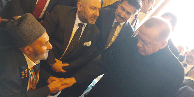 Kore gazisinin Cumhurbaşkanı Erdoğan ile görüşme dileği gerçek oldu