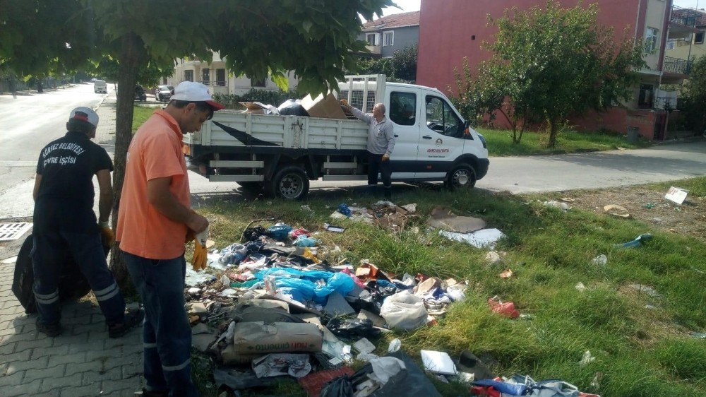Körfez’de dört koldan temizlik 