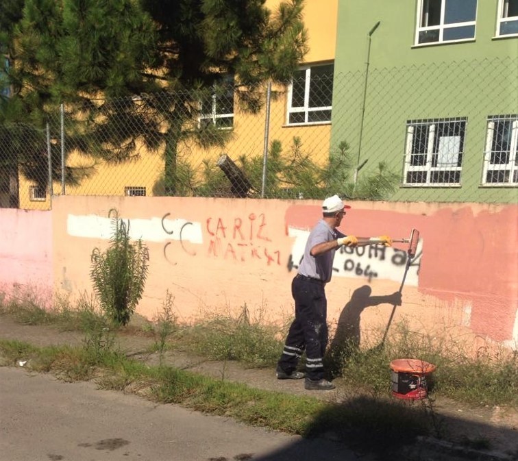 Körfez’de görüntü kirliliğine müdahale 