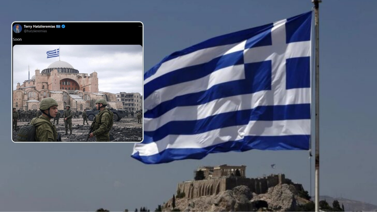 Korkak Yunan’dan Türkiye’ye küstah tehdit: Ayasofya’ya göz diktiler!