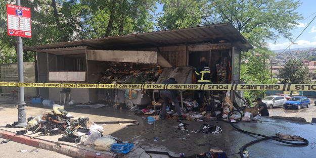 Korku dolu anlar! Çakmak gazı tüpleri bomba gibi patladı