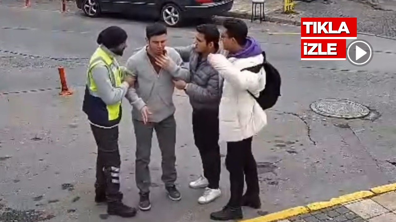 Korku dolu anlar kamerada! Boğazına şeker kaçan genci böyle kurtardı