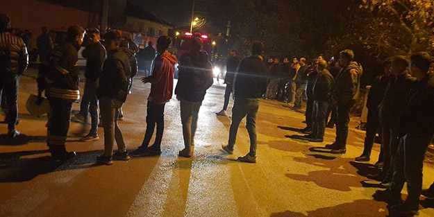 Korku dolu anlar! Trafo patlaması mahalleliyi sokağa döktü
