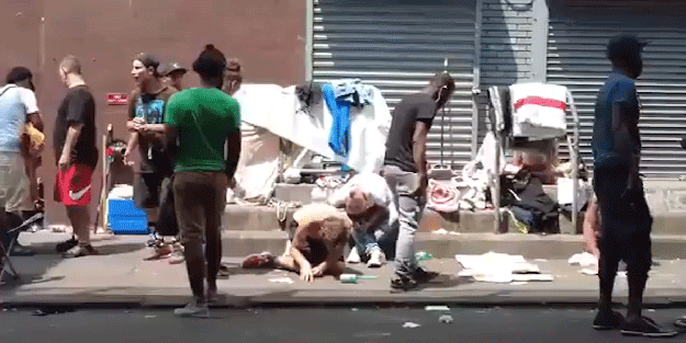 Korku filmi değil! ABD'de inanılmaz görüntüler