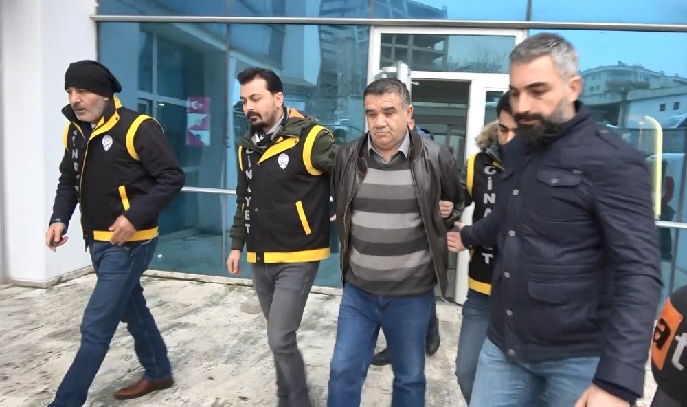 Korkunç cinayetin zanlısı adliyede 